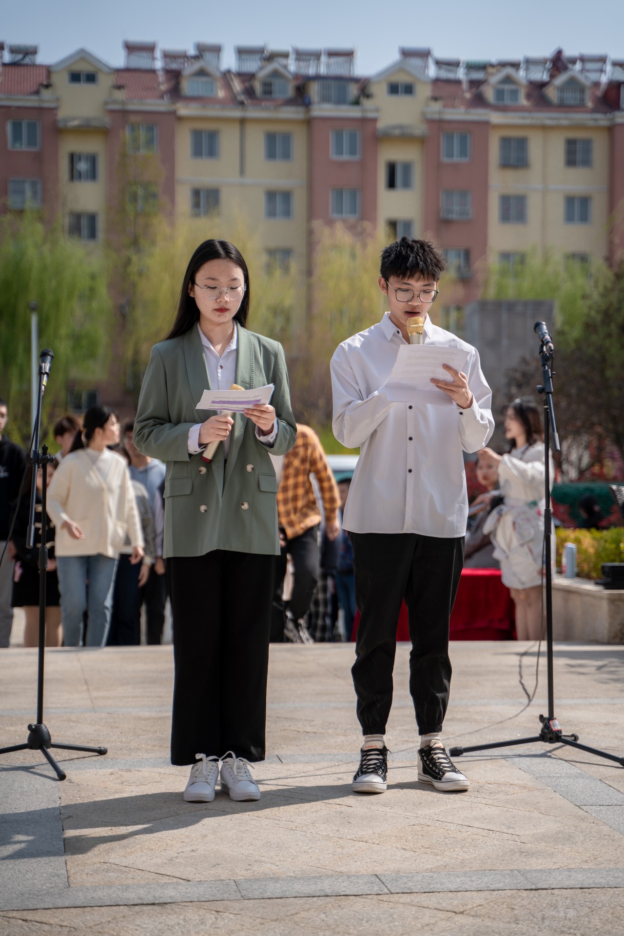 暖春暖心，敬老同行——敬老院志愿匯演活動(dòng)精彩上演(圖1)