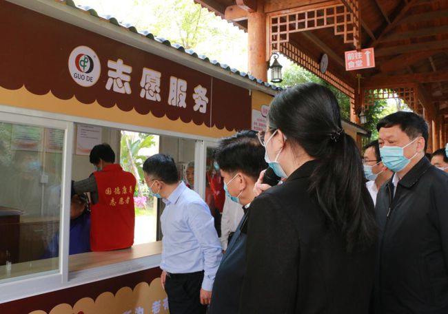國家民政部李紀恒部長(cháng)一行蒞臨福州市國德老年康養中心視察(圖10)